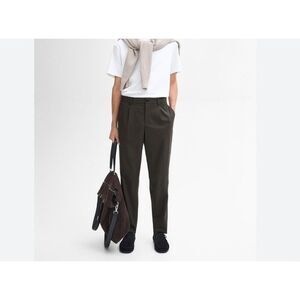 Massimo Dutti Men Dress Pants trouser EU 42 US 32 Black Relaxed Fit 0013/018 NWT